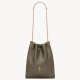 Replica Saint Laurent Jamie 4.3 Pochon Bag in Khaki Green Lambskin Replica Saint Laurent Jamie 4.3 Pochon Bag in Khaki Green Lambskin