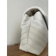 Replica Saint Laurent Loulou Medium Bag In White Matelasse Leather Replica Saint Laurent Loulou Medium Bag In White Matelasse Leather