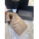 Fake Saint Laurent Small Loulou Puffer Bag In Beige Lambskin Replica Fake Saint Laurent Small Loulou Puffer Bag In Beige Lambskin Replica