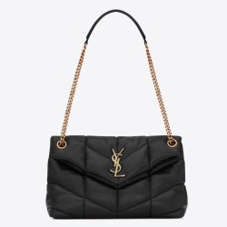Fake Saint Laurent Loulou Small Bag In Noir Matelasse Leather Replica
