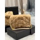 Fake Saint Laurent Loulou Small Bag In Beige Shearling Replica Fake Saint Laurent Loulou Small Bag In Beige Shearling Replica