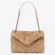 Fake Saint Laurent Loulou Small Bag In Beige Shearling Replica Fake Saint Laurent Loulou Small Bag In Beige Shearling Replica