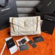 Replica Saint Laurent Loulou Puffer Medium Bag In Ivory Lambskin Replica Saint Laurent Loulou Puffer Medium Bag In Ivory Lambskin
