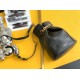 Fake Saint Laurent Le Maillon Hook Bucket Bag In Black Lambskin Replica Fake Saint Laurent Le Maillon Hook Bucket Bag In Black Lambskin Replica