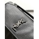 Replica Saint Laurent Niki Medium Chain Bag in Black Grained Lambskin Replica Saint Laurent Niki Medium Chain Bag in Black Grained Lambskin