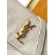 Fake Saint Laurent Niki Medium Chain Bag in White Grained Lambskin Replica Fake Saint Laurent Niki Medium Chain Bag in White Grained Lambskin Replica