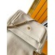Fake Saint Laurent Niki Medium Chain Bag in White Grained Lambskin Replica Fake Saint Laurent Niki Medium Chain Bag in White Grained Lambskin Replica