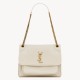 Fake Saint Laurent Niki Medium Chain Bag in White Grained Lambskin Replica Fake Saint Laurent Niki Medium Chain Bag in White Grained Lambskin Replica