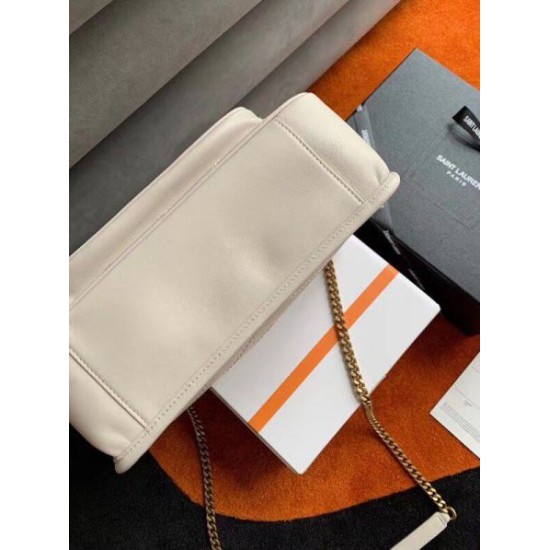 Replica Saint Laurent Niki Medium Bag In White Lambskin Replica Saint Laurent Niki Medium Bag In White Lambskin