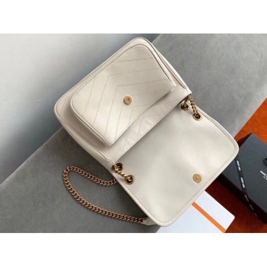 Replica Saint Laurent Niki Medium Bag In White Lambskin Replica Saint Laurent Niki Medium Bag In White Lambskin