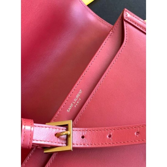 Replica Saint Laurent Solferino Medium Bag In Red Calfskin Replica Saint Laurent Solferino Medium Bag In Red Calfskin