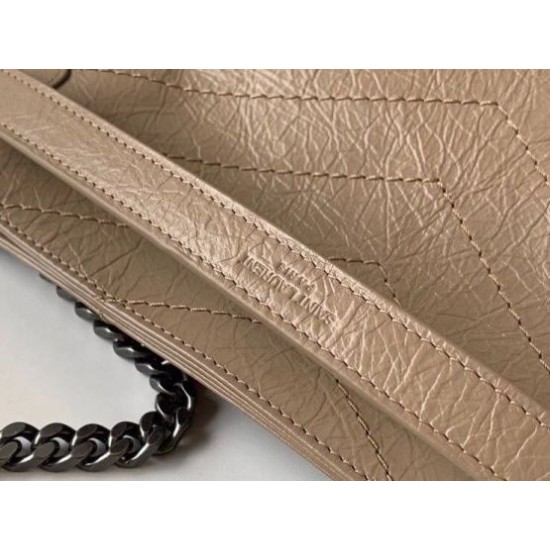 Fake Saint Laurent Medium Niki Shopping Bag In Sand Leather Replica Fake Saint Laurent Medium Niki Shopping Bag In Sand Leather Replica