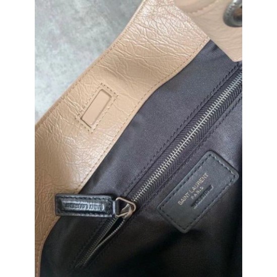 Fake Saint Laurent Medium Niki Shopping Bag In Sand Leather Replica Fake Saint Laurent Medium Niki Shopping Bag In Sand Leather Replica
