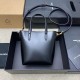 Replica Saint Laurent Mini Toy Shopping Bag in Black Calfskin Replica Saint Laurent Mini Toy Shopping Bag in Black Calfskin
