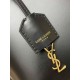 Replica Saint Laurent Mini Toy Shopping Bag in Black Calfskin Replica Saint Laurent Mini Toy Shopping Bag in Black Calfskin