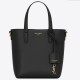 Replica Saint Laurent Mini Toy Shopping Bag in Black Calfskin Replica Saint Laurent Mini Toy Shopping Bag in Black Calfskin