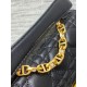 Replica Dior Mini Jolie Top Handle Bag Black Cannage Calfskin Fake Dior Mini Jolie Top Handle Bag Black Cannage Calfskin Replica
