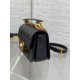 Replica Dior Mini Jolie Top Handle Bag Black Cannage Calfskin Fake Dior Mini Jolie Top Handle Bag Black Cannage Calfskin Replica