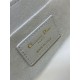 Replica Dior Mini Jolie Top Handle Bag White Cannage Calfskin Replica Dior Mini Jolie Top Handle Bag White Cannage Calfskin