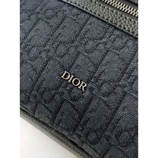 Replica Dior Rider 2.0 Zipped Messenger Bag Black Oblique with Black Replica Dior Rider 2.0 Zipped Messenger Bag Black Oblique with Black
