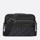 Replica Dior Rider 2.0 Zipped Messenger Bag Black Oblique with Black Replica Dior Rider 2.0 Zipped Messenger Bag Black Oblique with Black