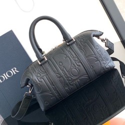Fake Dior Weekender 25 Bag Black Dior Gravity Replica