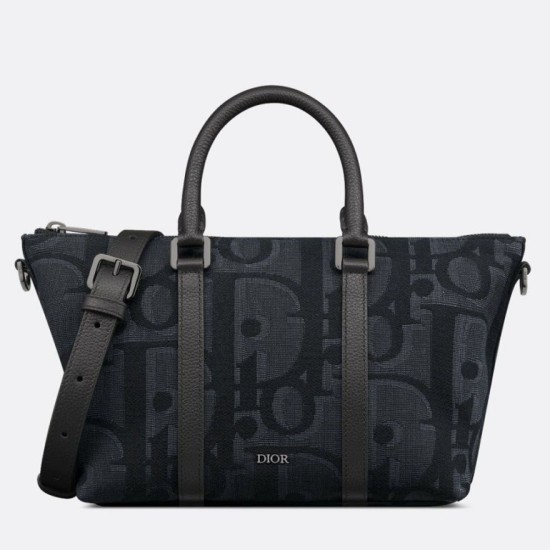 Replica Dior Weekender 25 Bag Black Maxi Dior Oblique Jacquard Replica Dior Weekender 25 Bag Black Maxi Dior Oblique Jacquard