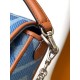 Replica Fendi Baguette Mini Bag Denim with FF Embroidery Replica Fendi Baguette Mini Bag Denim with FF Embroidery