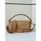 Fake Fendi Medium Baguette Bag Beige FF Nappa Replica Fake Fendi Medium Baguette Bag Beige FF Nappa Replica