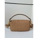 Fake Fendi Medium Baguette Bag Beige FF Nappa Replica Fake Fendi Medium Baguette Bag Beige FF Nappa Replica