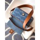 Replica Fendi Baguette Medium Bag Denim with FF Embroidery Replica Fendi Baguette Medium Bag Denim with FF Embroidery