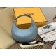 Replica Fendi Fendigraphy Small Hobo Bag Light Blue Fake Fendi Fendigraphy Small Hobo Bag Light Blue Replica