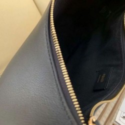 Replica Fendi Fendigraphy Small Hobo Bag Black