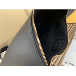 Replica Fendi Fendigraphy Small Hobo Bag Black Replica Fendi Fendigraphy Small Hobo Bag Black