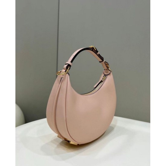 Replica Fendi Fendigraphy Small Hobo Bag Pink Replica Fendi Fendigraphy Small Hobo Bag Pink