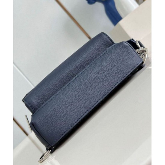 Fake Louis Vuitton Pilot Slingbag Navy Blue LV Aerogram M11601 Replica Replica Louis Vuitton Pilot Slingbag Navy Blue LV Aerogram M11601