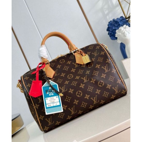 Fake Louis Vuitton Speedy Soft 30 Crafty Bag Monogram Canvas M11945 Replica Replica Louis Vuitton Speedy Soft 30 Crafty Bag Monogram Canvas M11945