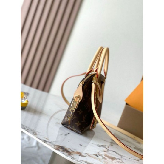Replica Louis Vuitton Lockit BB Bag Monogram Canvas M12019