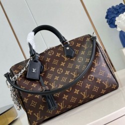 Replica Louis Vuitton Speedy Soft 30 Dark Bag Monogram Canvas M12243