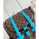 Replica Louis Vuitton Christopher MM Backpack Monogram Macassar Canvas M12729 Replica Louis Vuitton Christopher MM Backpack Monogram Macassar Canvas M12729