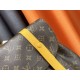 Fake Louis Vuitton Christopher MM Backpack Monogram Macassar Canvas M13202 Replica Replica Louis Vuitton Christopher MM Backpack Monogram Macassar Canvas M13202