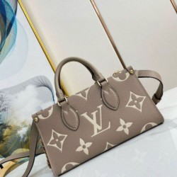 Replica Louis Vuitton OnTheGo East West Bag Bicolor Empreinte M23641