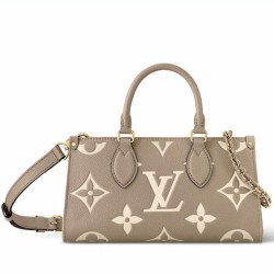 Replica Louis Vuitton OnTheGo East West Bag Bicolor Empreinte M23641