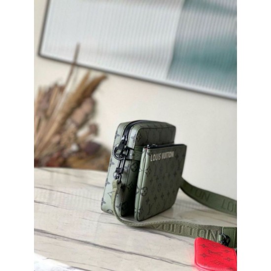 Replica Louis Vuitton Trio Messenger Bag Green Monogram Canvas M23783 Replica Louis Vuitton Trio Messenger Bag Green Monogram Canvas M23783