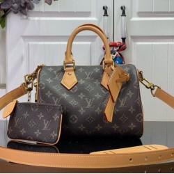 Replica Louis Vuitton Speedy P9 Bandouliere 25 Bag Monogram Canvas M24443