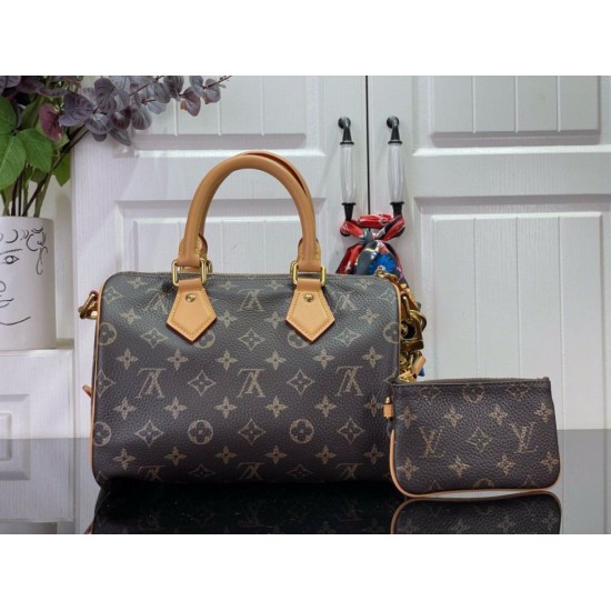 Fake Louis Vuitton Speedy P9 Bandouliere 25 Bag Monogram Canvas M24443 Replica Replica Louis Vuitton Speedy P9 Bandouliere 25 Bag Monogram Canvas M24443