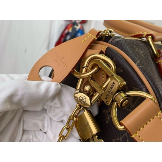 Fake Louis Vuitton Speedy P9 Bandouliere 25 Bag Monogram Canvas M24443 Replica Replica Louis Vuitton Speedy P9 Bandouliere 25 Bag Monogram Canvas M24443