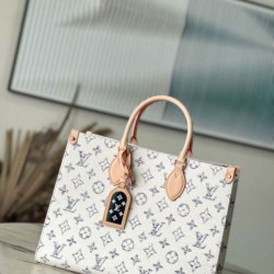 Replica Louis Vuitton OnTheGo MM Bag Monogram Fabric M24708
