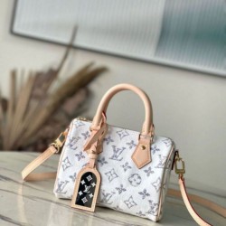 Replica Louis Vuitton Speedy Bandouliere 20 Bag Monogram Fabric M24709