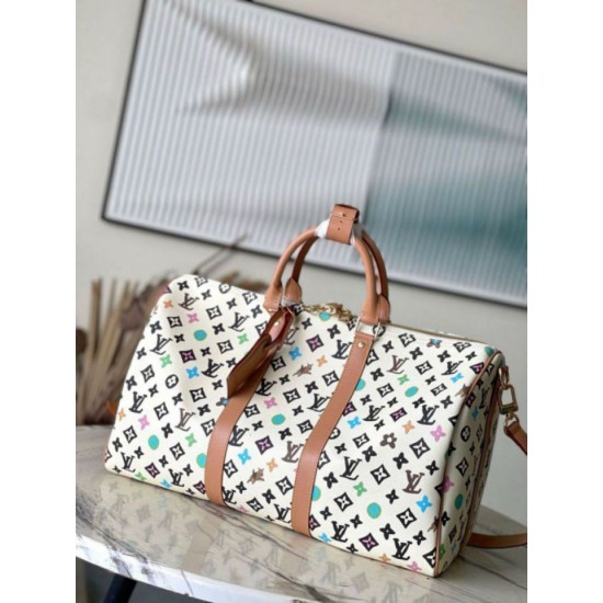 Replica Louis Vuitton Keepall Bandouliere 45 Bag Monogram Craggy Canvas M25233 Fake Louis Vuitton Keepall Bandouliere 45 Bag Monogram Craggy Canvas M25233 Replica